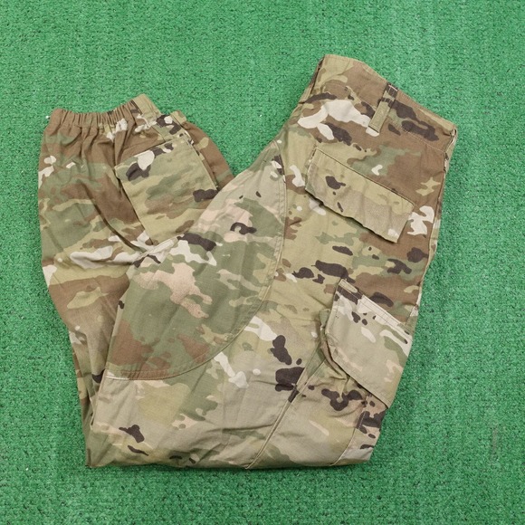 TROUSER ARMY COMBAT UNIFORM UNISEX CAMO PANTS SIZE MEDIUM REGULAR M CLEAN (34X27 - Picture 1 of 9